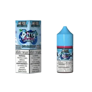 Blue Raspberry Berry Steezy Mr Fog Salt E-Liquid - 30ml