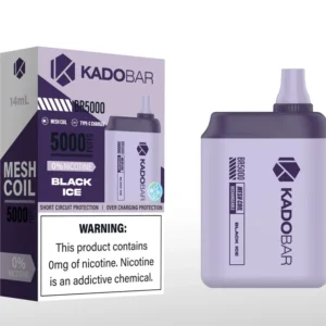 Kado Bar Black Ice 0% Nicotine – 5000 Puffs