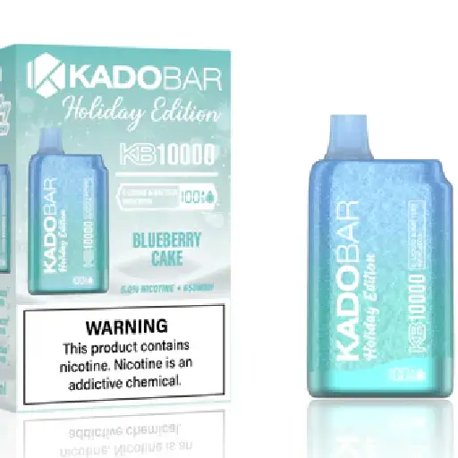 Blueberry Cake Kado Bar KB10000 Puffs Disposable Vape (Holiday Edition)