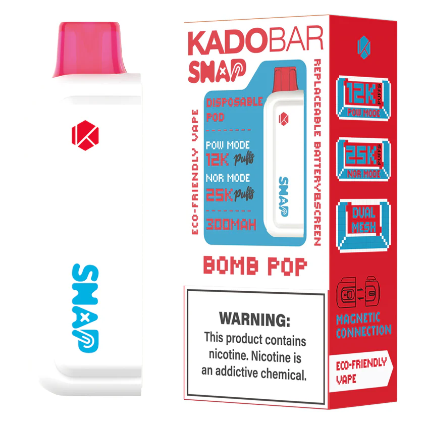 Bomb Pop Kado Bar Snap Disposable Pod - 25k Puffs