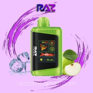 Sour Apple Ice Raz Vape – DC25000