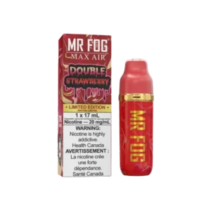 Double Strawberry Mr Fog Max Air MA8500 Disposable Vape