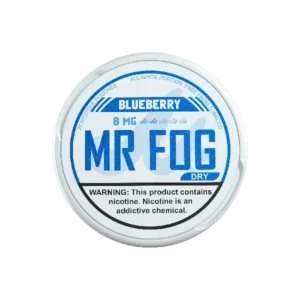Dry Blueberry Mr Fog Nicotine Pouches