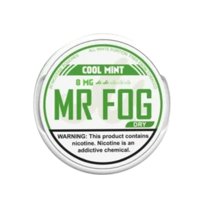 Dry Cool Mint Mr Fog Nicotine Pouches