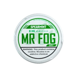 Dry Spearmint Mr Fog Nicotine Pouches