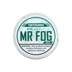 Dry Wintergreen Mr Fog Nicotine Pouches