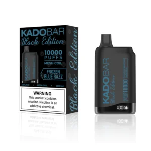 Frozen Blue Razz Kado Bar Black Edition 10,000 Puffs