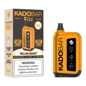 Mellow Mango Kado Bar Rizz 25K Puffs Disposable Vape