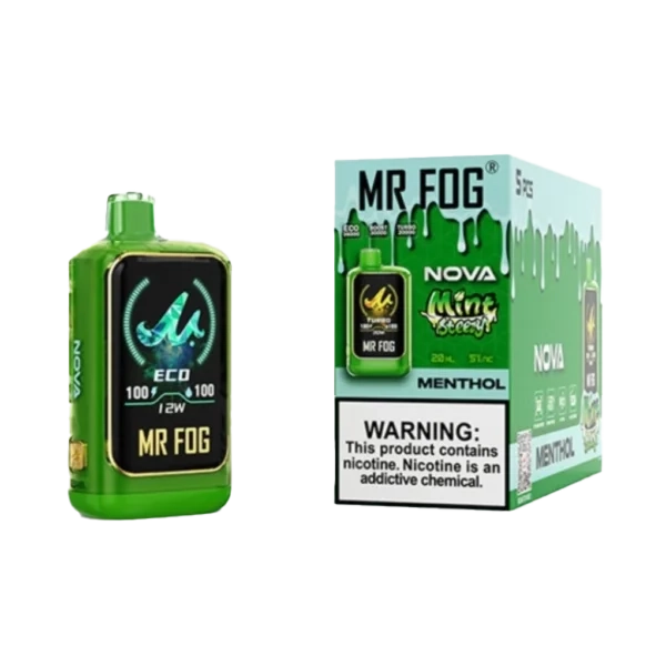 Menthol Mr Fog Mint Steezy Series 36K Disposable