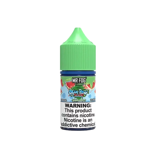 Mr Fog Blue Razz Steezy Watermelon Salt E Liquid- 30 ML