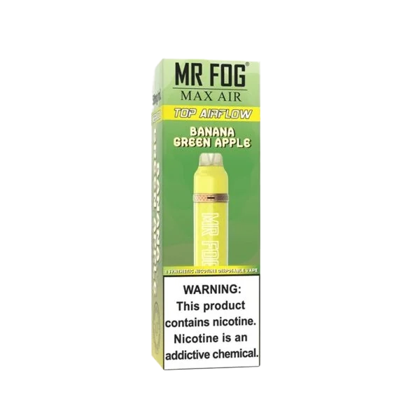 Mr Fog Max Air Banana Green Apple – 3000 Puffs