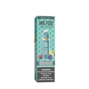 Mr Fog Max Air Blue Raspberry Cherry Lemon – 3000 Puffs