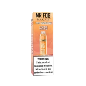 Mr Fog Max Air Lychee Mango – 3000 Puffs