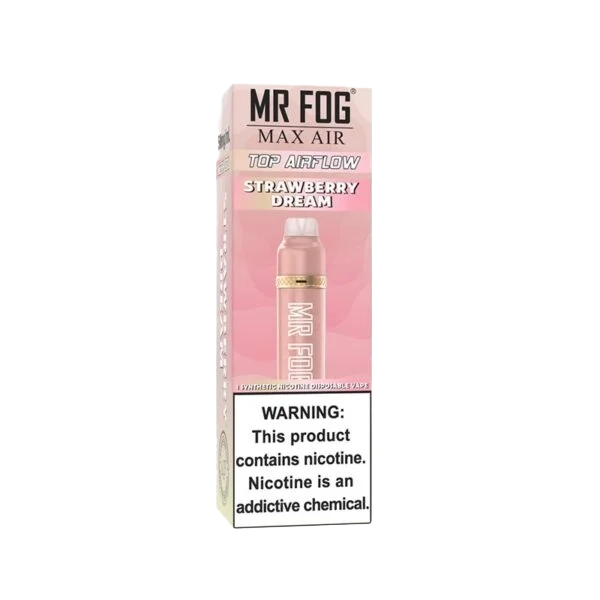 Strawberry Dream Mr Fog Max Air 3000 Puffs Disposable - Image 2