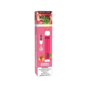 Rasperry Strawberry Mr Fog Max Pro 2000 Puffs