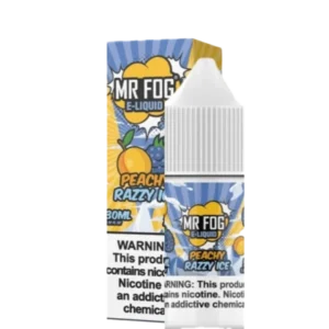 Peachy Razzy Ice Mr Fog Salt E Liquid - 30 ML