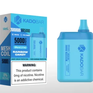 Kado Bar Rainbow Candy 0% Nicotine – 5000 Puffs