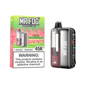 Peach Watermelon Mr Fog Switch 45000 Puffs Disposable Pods Kit