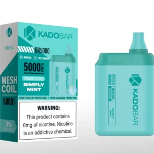 Kado Bar Simply Mint 0% Nicotine – 5000 Puffs