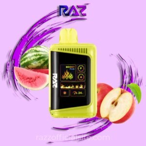 Sour Apple Watermelon Raz DC25K Disposable Vape