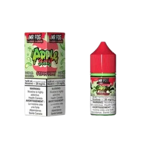 Strawberry Apple Steezy Mr Fog Salt E-Liquid - 30ml