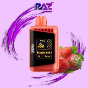 Strawberry Burst - Raz LTX 25K ZERO NICOTINE Vaping