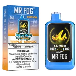 Triple Mango Mr Fog Nova Steezy Edition 36K Disposable Vape