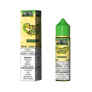Watermelon Mr Fog E-Liquid Banana Steezy Series- 60ml