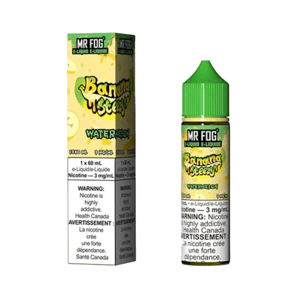 Watermelon Mr Fog E-Liquid Banana Steezy Series- 60ml