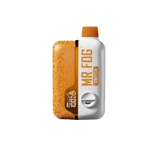 White Peach Slushy Mr Fog SW15000 Zero Nicotine Disposable Vape