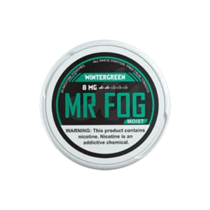 Moist Wintergreen Mr Fog Nicotine Pouches