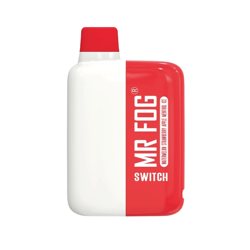 MR FOG SWITCH 5500 PUFFS WATERMELON STRAWBERRY APPLE MENTHOL ICE
